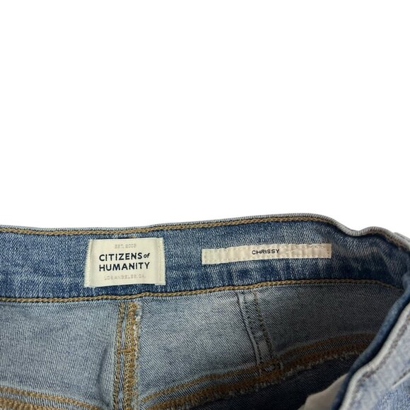 Citizens of Humanity Chrissy High Rise Skinny Jeans Size 25 Vivant 1611B-372 - Picture 8 of 12